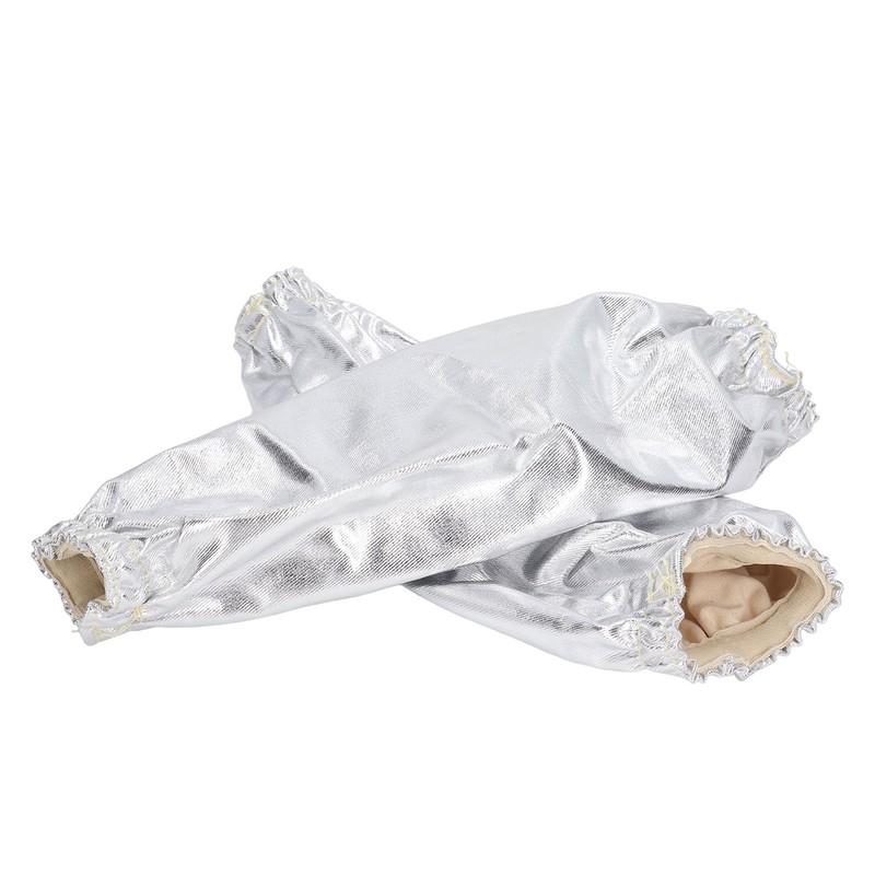 1 Pair Arm Oversleeves Insulated High Temperature Resistant Aluminum Foil