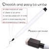 RETON 50 Pcs Rewritable Magnetic Dry Wipe White Board Markers