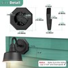 Vinyl Siding Light Mounting Block, Siding Mounting Block with Built-in