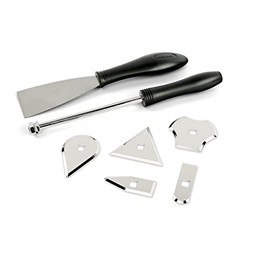 WAGNER Pro Advanced Paint Scraper Set for FURNO Heat Guns with 5 Blades