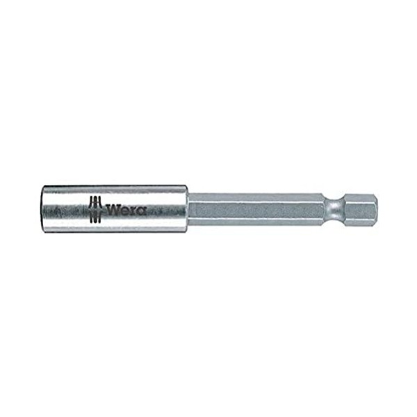 Wera 899/4/1 SB Universal Bit Holder with retaining ring and magnet, 1/4" Drive x 75 mm, 05073357001