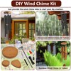 Wind Chime Replacement Parts, 28 PCS Windchime Repair Kit Including