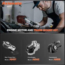Axiovate Engine Motor and Trans Mount for Ford Edge 2007-2014 3.5L/3.7L, for Lincoln MKX 2007-2010 3.5L/3.7L Replace OE A5342, A5431, A5605 Set of 3