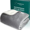 Waterproof Dog Blanket Washable (L) - Easy Clean, Premium, Soft
