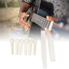Guitar Bridge Bone Nut Saddle Set Folk Acoustic Guitar Bone