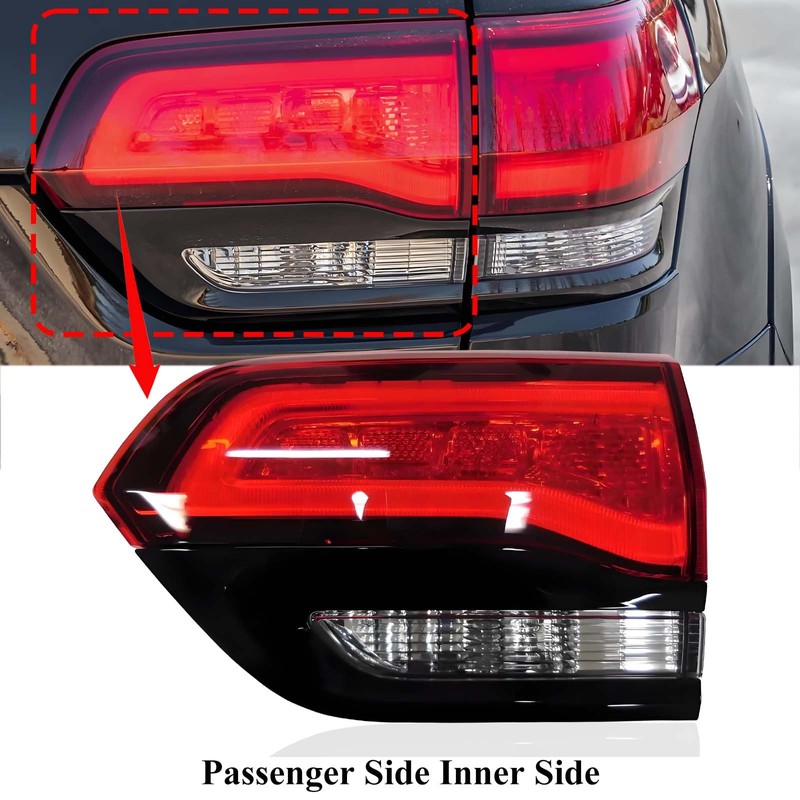 corkiauto Tail Lights Assembly Compatible with 2014-2022 Jeep Grand Cherokee