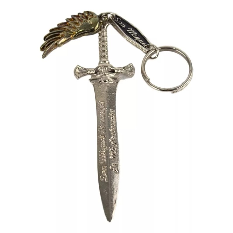 CEB 2 Espada De San Miguel Con Ala En Llavero