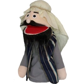 Puppet Partners 18" Bible Poor Man Puppet, Black Hair