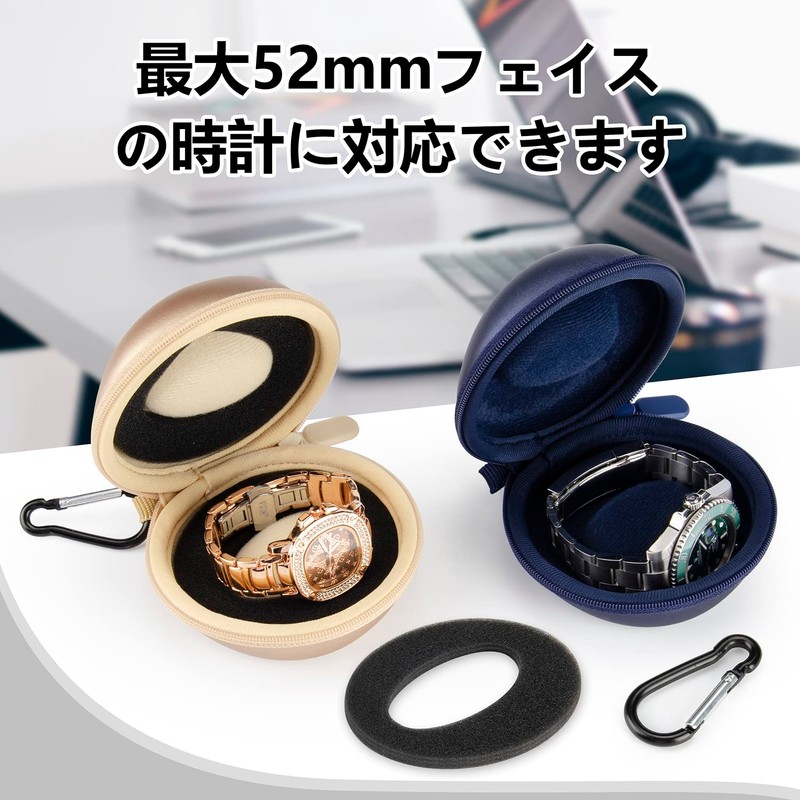 HELMDY Watch Storage Case, For Smart Watches, Travel, Business Trips,