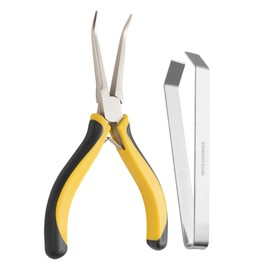 Fish Bone Pliers Tweezers Kit for All Kind of Fish Stainless Steel Deboning Tools 2pcs