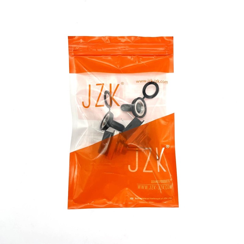 JZK 2pcs 25A 12V Toggle Switch 2 pin ON Off,
