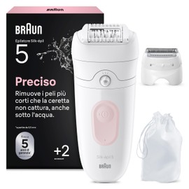 Braun Silk-Épil 5 Epilatore Elettrico Donna, 5-030, Rosa Flamingo