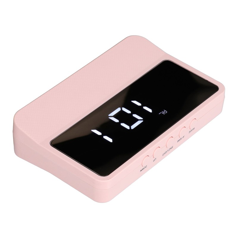 LED Mirror Alarm Clock 2 Levels Brightness Digital Alarm Clock