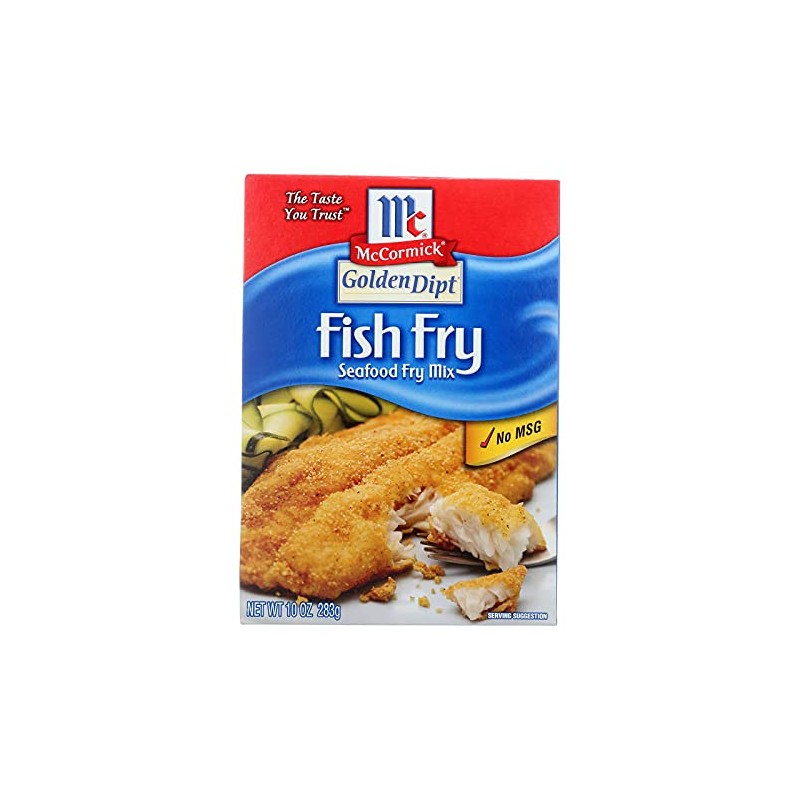 GOLDEN DIPT, BREADING, FISH FRY, Pack of 8, Size 10