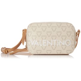 Valentino by Mario Valentino Women's Vbs3kg09 Liuto Ecru/Multi Haversack, One Size, Ecru/Multi