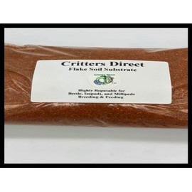 Flake Soil, Beetles, Isopods and Millipedes Substrate (1 Pound), by Critters Direct