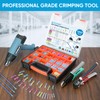 TICONN 1250Pcs Heat Shrink Wire Connectors, Waterproof Automotive Marine Electrical