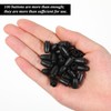 100 PCS Breakaway Clasp, Black Breakaway Lanyard Clasp for Jewelry