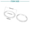 ACROPIX 108 to 87.1mm Hub Centric Rings Silver Tone -