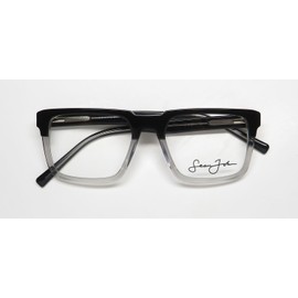 Sean John 5167 Eyeglass Frame/Glasses Elegant Premium Acetate Signature Logo Hot [55-20-155, black]