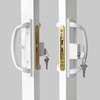 DECEBALUS Offset Position Keyed Sliding Patio Door Handleset with Mortise