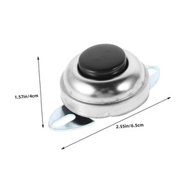 Alipis Vehicle Horn Button Switch Kit Metal Construction for Cars Trucks Boats Motorcycles