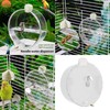 RSHuiOUXX 250ml Automatic Bird Water Dispenser with Touch Needle Mechanism