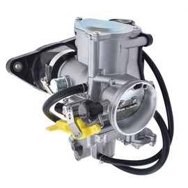 Silscvtt Carburetor with Intake Boot Replacement for Honda Sportrax 400 TRX400EX 2x4 1999-2008 / Honda TRX400X 2x4 2009-2014 Replaces 16100-HN1-013 Carb