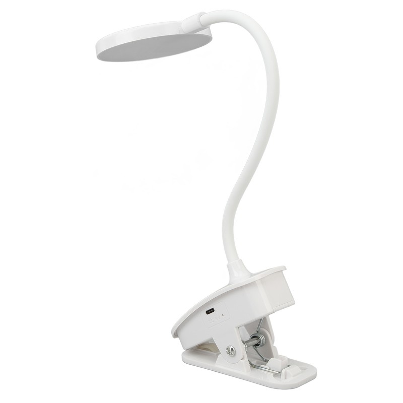 LED Clip Lamp Desk Table Foldable USB Eye Protection Study