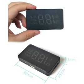 MACHSWON Car Head Up Display OBD2 II HUD Projector Speedometer MPH KM/h Speed Warning