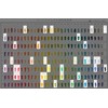 Gondola soft pastel colors set 36