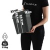 KADAX Rubbish Bin with Swing Lid, Waste Bin with Lid,