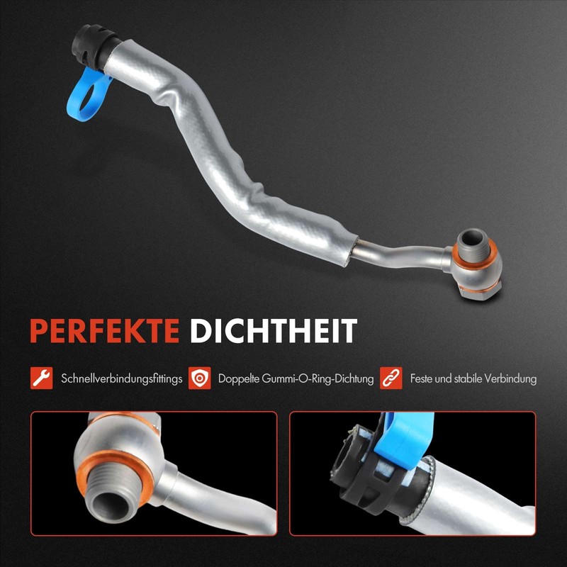 Frankberg Oil pipe, turbocharger, turbocharger, oil pipe, oil pipe, replacement