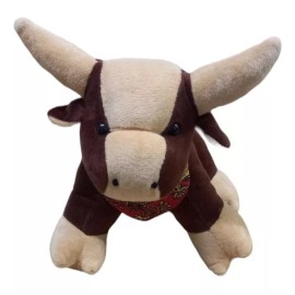 KFMX Peluche Mini Toro Con Paliacate Torito