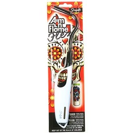 Scripto Aim N Flame II Flexible Day of The Dead Utility Lighter