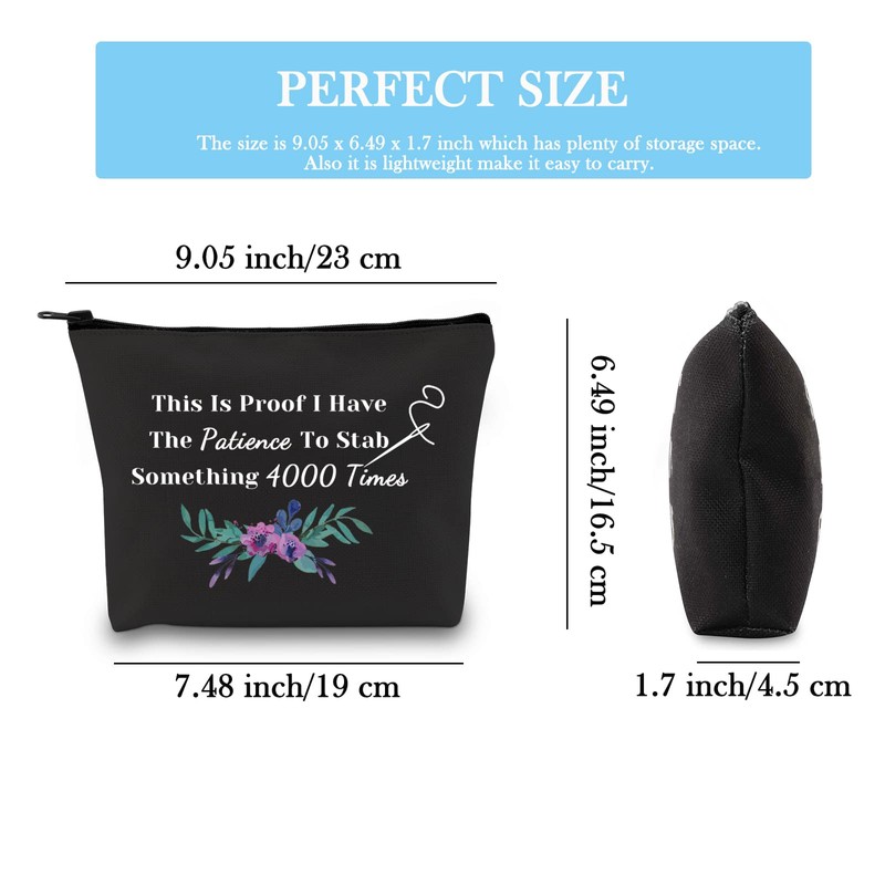 Cross Stitch Gift Cross Stitch Project Bag This is Proof