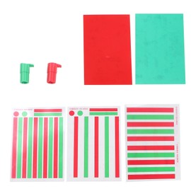 Red Green Vision Reading Aid Red Green Transparent Plastic Film Sheet Myopia Amblyopia Reading Unit