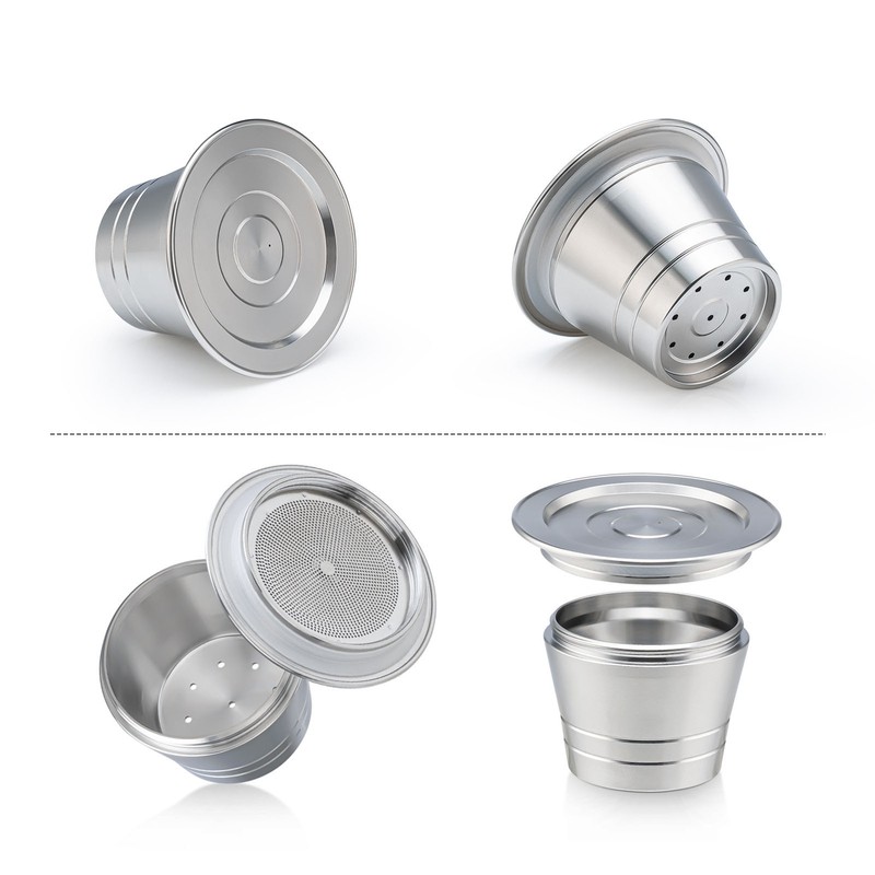 Refillable Coffee Capsule Reusable Coffee Pod Stainless Steel Easy to