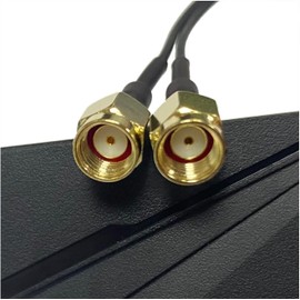 Dual Band WiFi Antenna 2.4GHz 5GHz Magnetic Base Adapter for ASUS Z590 Z390 Z490 X570 B550I B660I H370I H470I Z590-E Z690-A Z270 Z370 Z390 X470I X570I Z390M Motherboard 2T2R WiFi 6 Moving Antenna