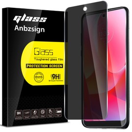 Anbzsign [2 Pack Motorola Moto G Power 2022 / Moto G Play (2023) (Not Fit Moto G Power 2021) Privacy Screen Protector, Anti-Spy 9H Hardness Tempered Glass.