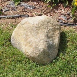 Airmax CrystalClear TrueRock Fake Fiberglass Rock, Large, Greystone, 33 x 24 x 20