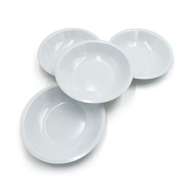 Pure Melamine Soup Bowls, Diameter 23 cm, Made in Italy, Set of 4