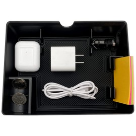 JOJOMARK Compatible with Ford F150 Expedition Accessories Dash Center Console Table Storage Tray fits for F150 (2015-2020) and Expedition（2018-2020, F250 F350 (2017-2022)