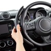 Bonform 6996-15BK Steering Wheel Cover, Quick Carbon, Easy Installation, Non-Slip