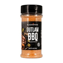 Blackstone 4160 Outlaw BBQ Powder for Beef, Poulty, Pork, Chicken, Fries, Steaks Tasty Spices with Sweetness and Citrus, All-Purpose Cooking Grilling Barbecue Seasoning, 5.9 Oz, Multicolored