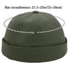 Rumnoke Quick Dry Docker Caps for Men Brimless Cap Sailor