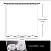Mr Mrs Shower Curtain for Lover Couples Wedding Bridal Bathroom,