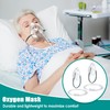 Geiserailie 2 Pack L Size Oxygen Mask with 6.6 Ft