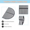 Derurizy 361 Searing Grate, Half-Moon Cast Iron Grill Grate, Extra
