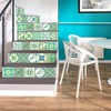 WALPLUS Pack of 24 15 x 15 cm Turkish Green